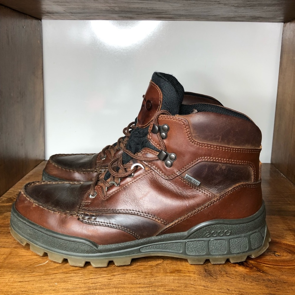ECCO leather Track 25 Hiking Boots 46